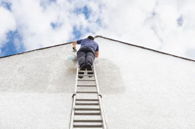 Peinture extérieure à Dingé — façades et ravalement